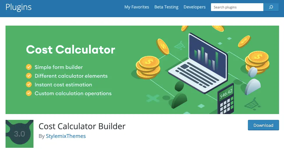wordpress calculator plugin 4
